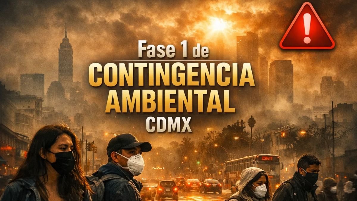 Comisión Ambiental mantiene la Fase 1 de contingencia en CDMX