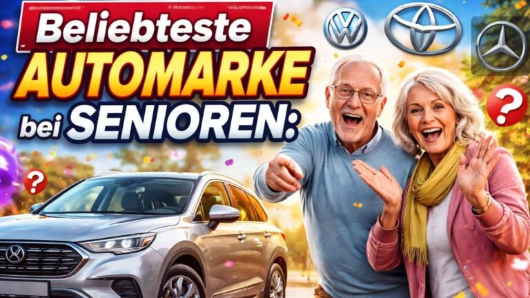 Beliebteste Automarke bei Senioren: Der unerwartete Favorit enthüllt