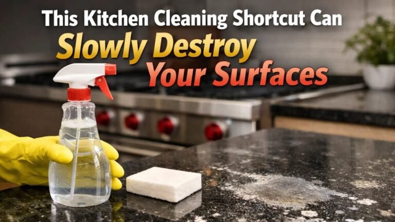 This Kitchen Cleaning Shortcut Can Slowly Destroy Your Surfaces
